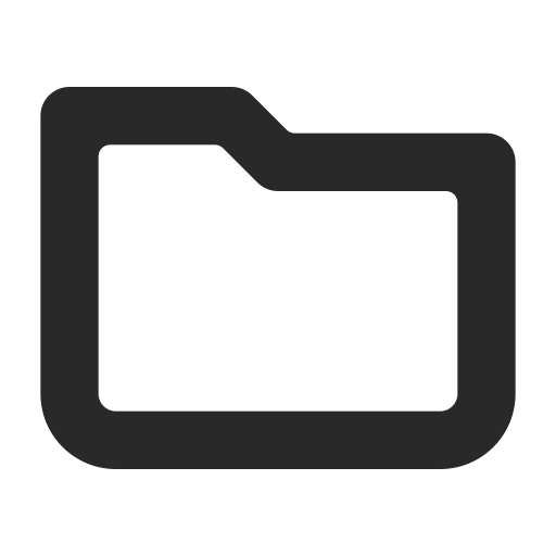Folder Generic Basic Outline icon
