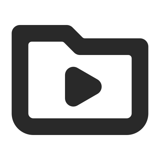 vídeo Generic Basic Outline icono