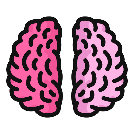 menselijke brein Generic Outline Color icoon