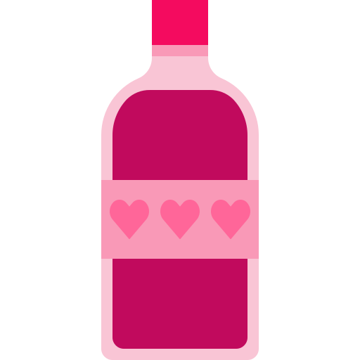 butelka wina Generic Flat ikona