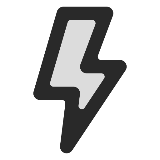 Lightning Generic Grey icon