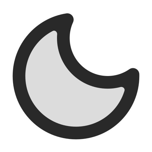 tryb ciemny Generic Grey ikona