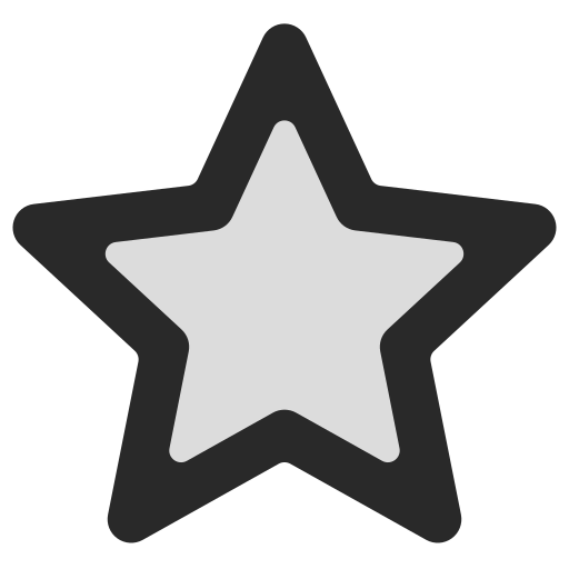gwiazda Generic Grey ikona
