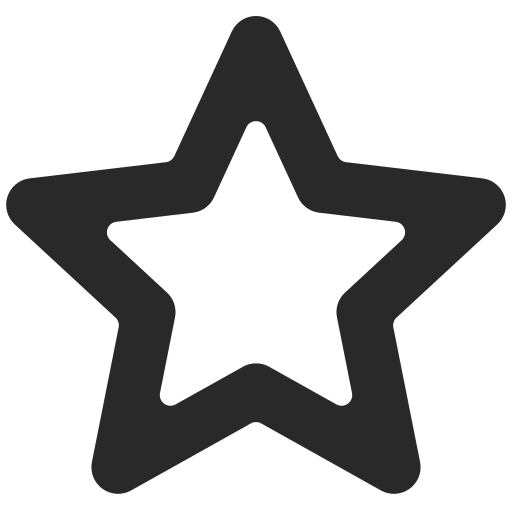star Generic Basic Outline Icône