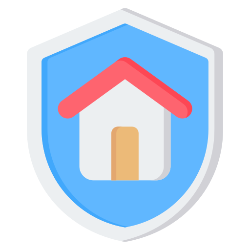 seguro de hogar Generic Flat icono