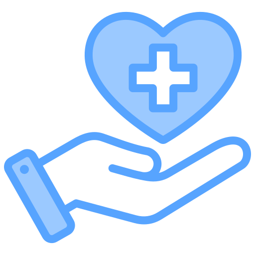 krankenversicherung Generic Blue icon
