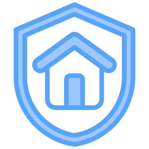 ubezpieczenie domu Generic Blue ikona