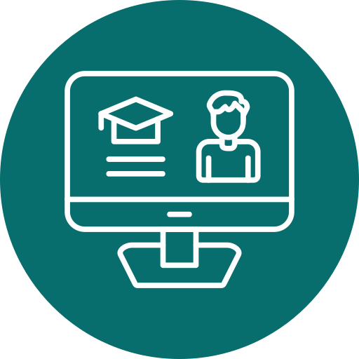 e-learning Generic Flat icon