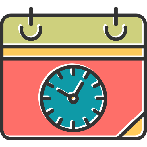 Schedule Generic Color Omission icon