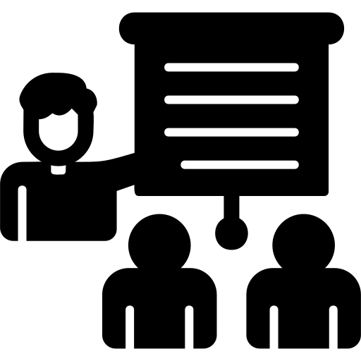 coaching Generic Glyph Ícone