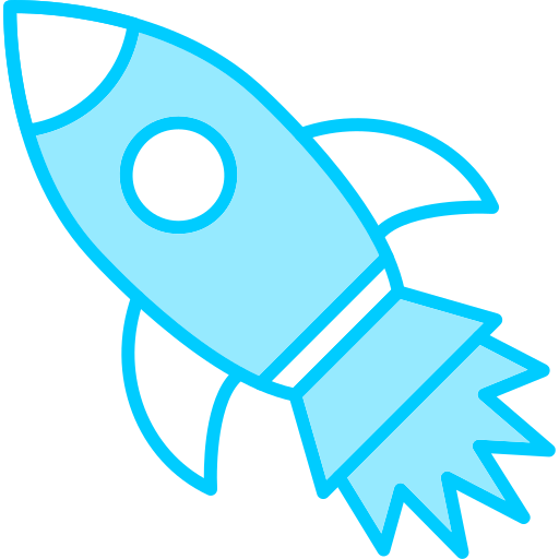 Rocket Generic Blue icon