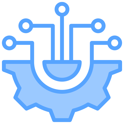 과학 기술 Generic Blue icon