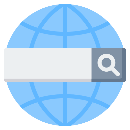 motore di ricerca web Generic Flat icona