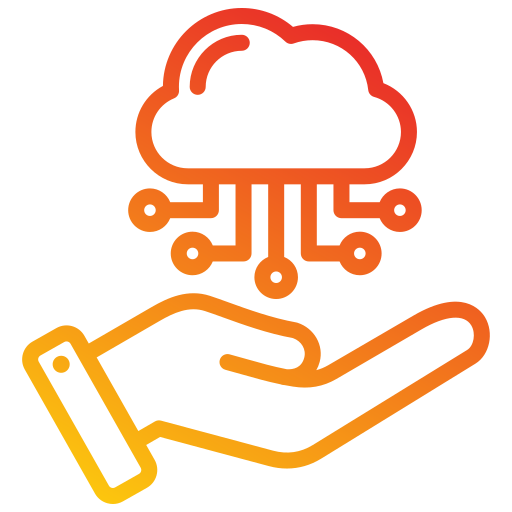 cloud service Generic Gradient icon