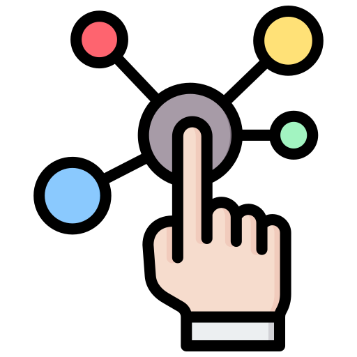 Interactive Generic Outline Color icon