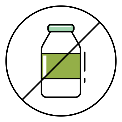 niente latte Generic Thin Outline Color icona