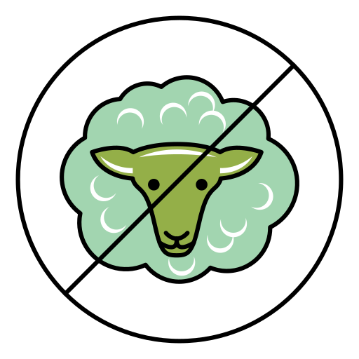 cara de ovelha Generic Thin Outline Color Ícone