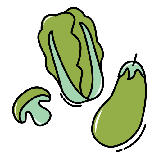 Vegetables Generic Thin Outline Color icon