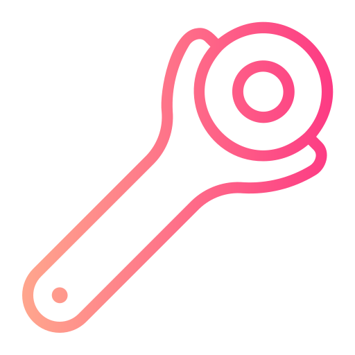 Rotary cutter Generic Gradient icon