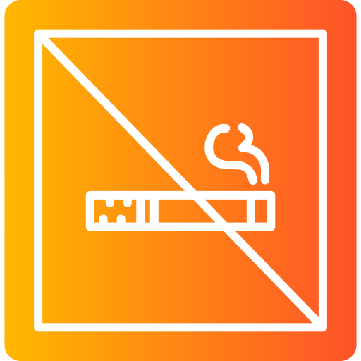 proibido fumar Generic Flat Gradient Ícone