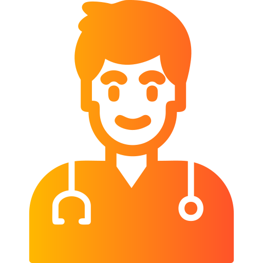 lekarz Generic Flat Gradient ikona
