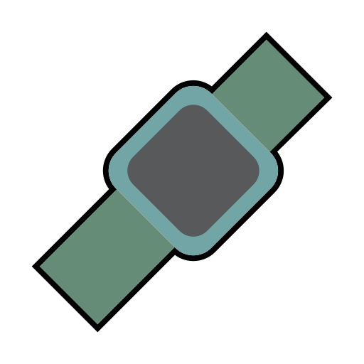 Hand watch Generic Outline Color icon