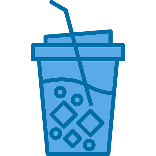청량 음료 Generic Blue icon