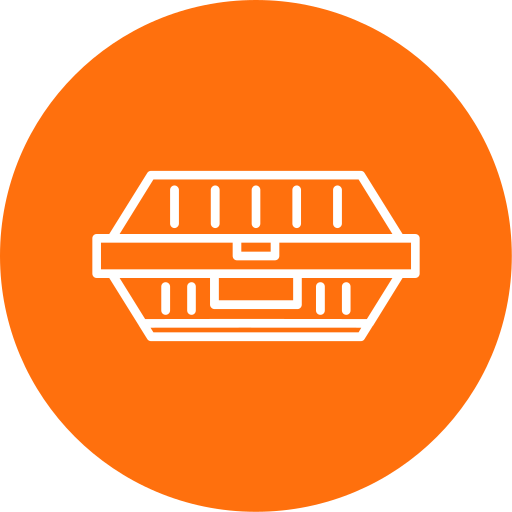Food container Generic Flat icon