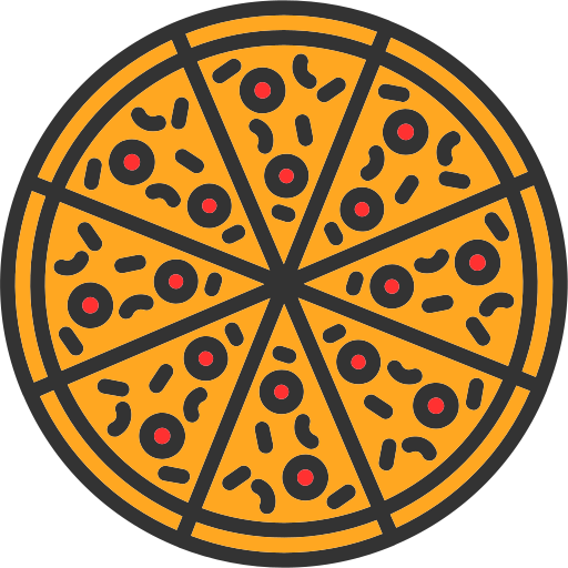 pizza Generic Outline Color icon