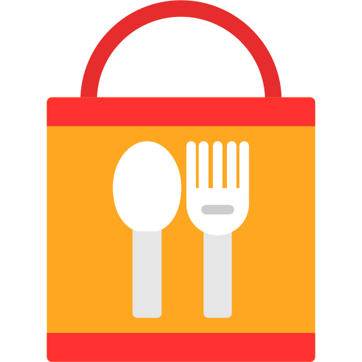 voedselpakket Generic Flat icoon
