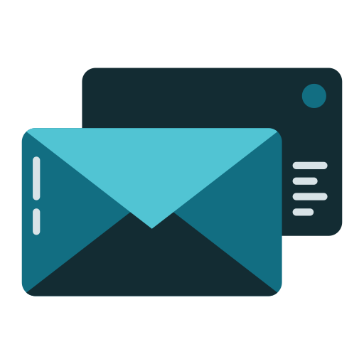 Mails Generic Blue icon