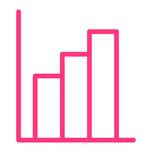 Bars graph Generic Outline Color icon