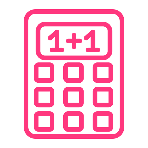 Calculator Generic Outline Color icon