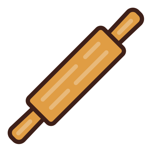 Rolling pin Generic Outline Color icon