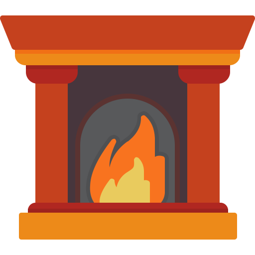 Fireplace Generic Flat icon