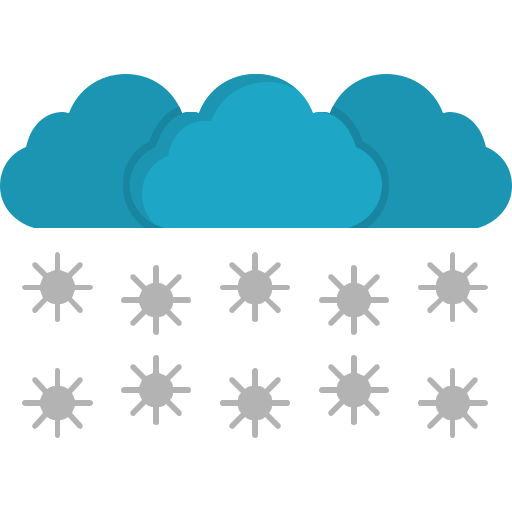 es schneit Generic Flat icon
