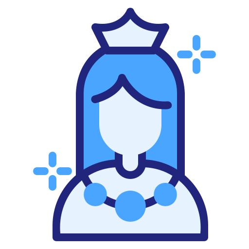 księżniczka Generic Blue ikona
