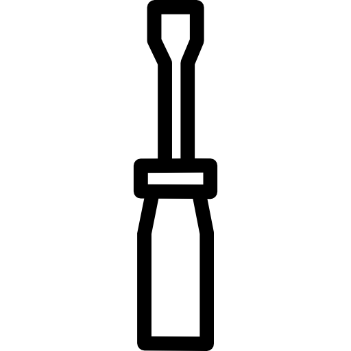 destornillador Kiranshastry Lineal icono