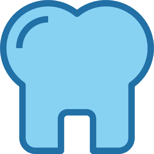 Tooth Accurate Blue icon