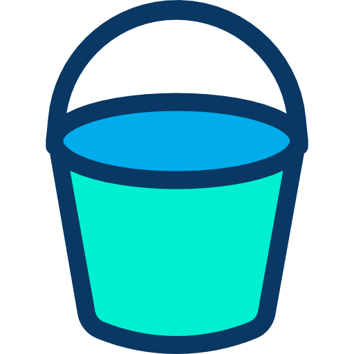 Bucket Kiranshastry Lineal Color icon