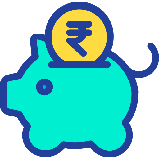 Piggy bank Kiranshastry Lineal Color icon