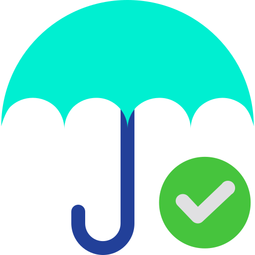 paraguas Kiranshastry Flat icono