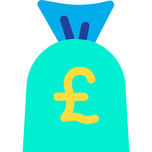 Money bag Kiranshastry Flat icon