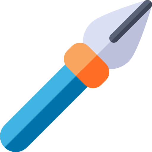 długopis Basic Rounded Flat ikona