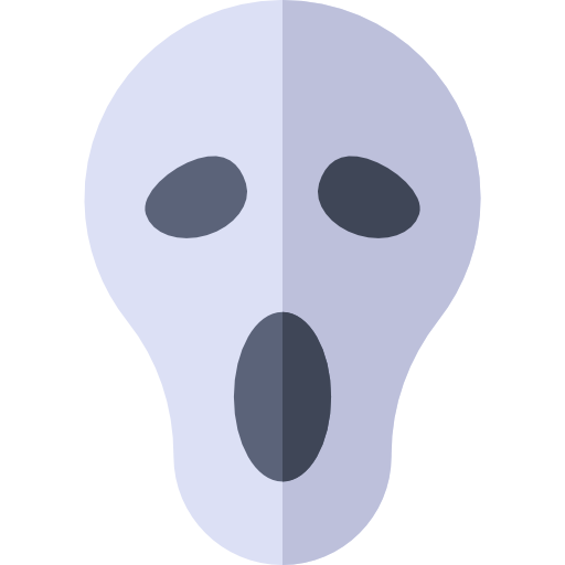 Scream Basic Rounded Flat icon