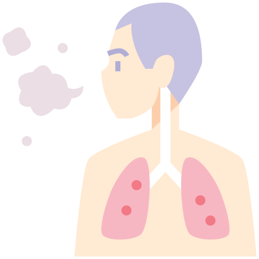 cancer du poumon Generic Flat Icône