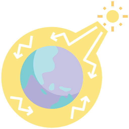 efekt cieplarniany Generic Flat ikona