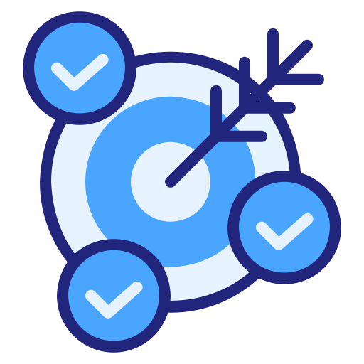 目標 Generic Blue icon