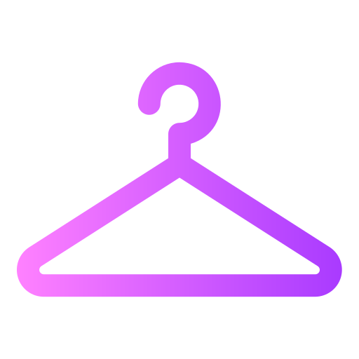 hanger Generic Flat Gradient icoon