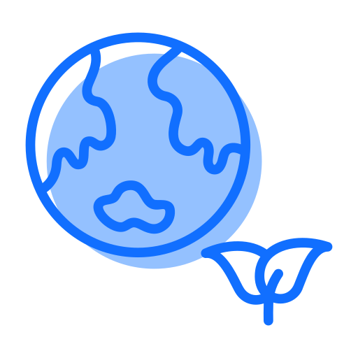tierra ecológica Generic Blue icono
